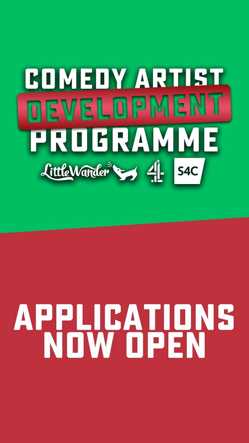 Channel 4, S4C & Little Wander announce a new Comedy Artist Development Programme